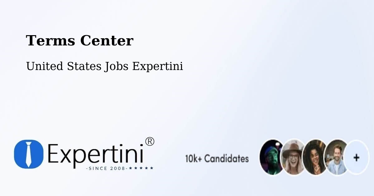 Terms of Service – Goodhue - United States Jobs Expertini